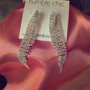 Waterfall Tassel Statement Stud Eartings